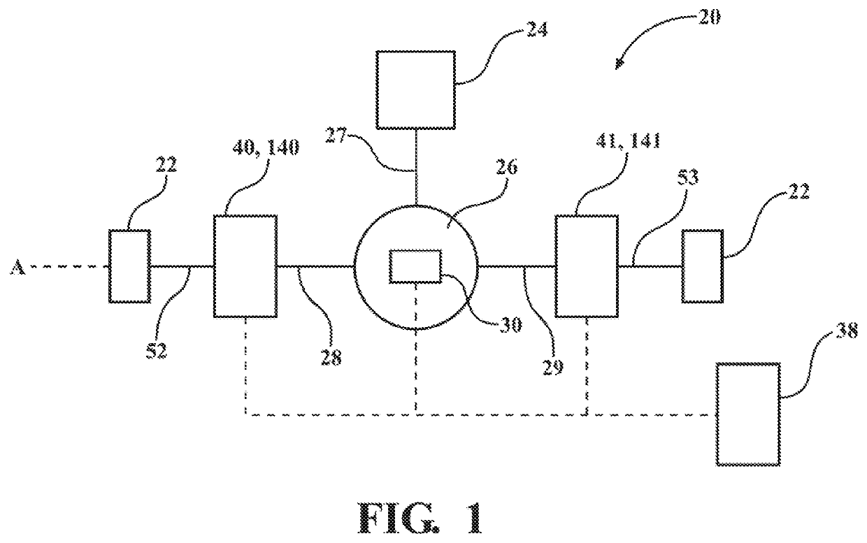 Driveline assembly including torque vectoring system