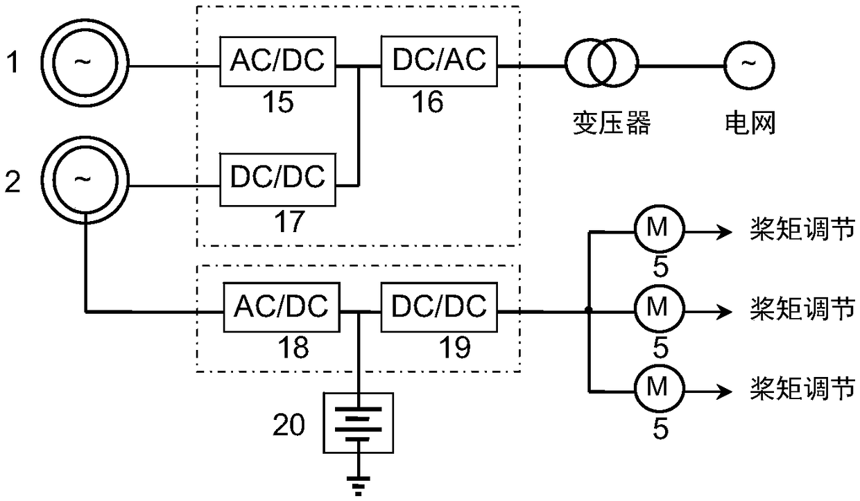 Low-wind-speed dual-motor magnetic levitation vertical axis wind turbine generator and control method thereof