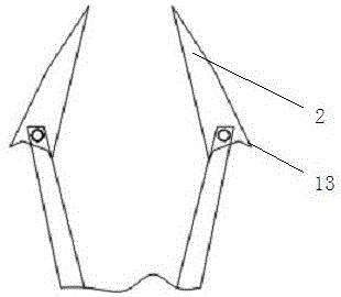 Integrated inner/outer caliper capable of realizing direct reading