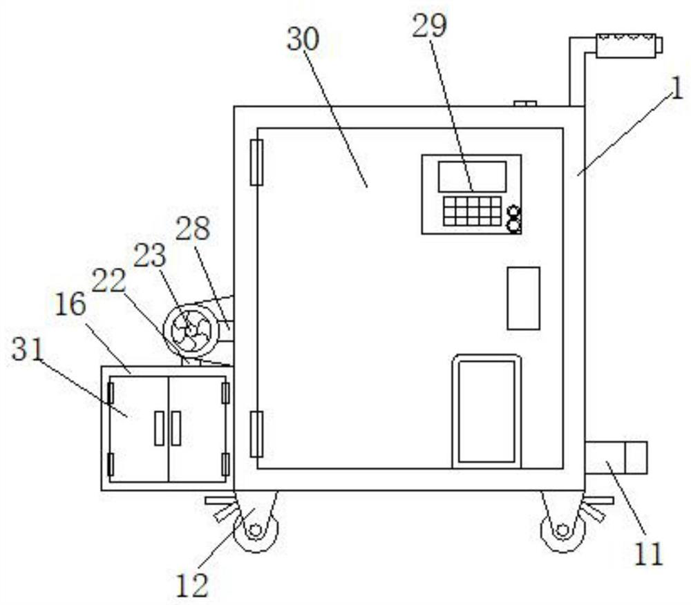 Garbage removal and transportation equipment capable of compressing garbage and using method