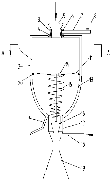 Combined type centrifugal sludge dewatering machine