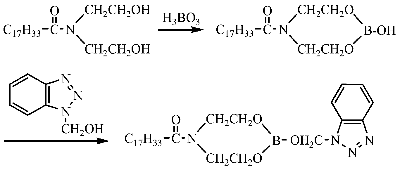 Method for preparing antirust agent from waste oil