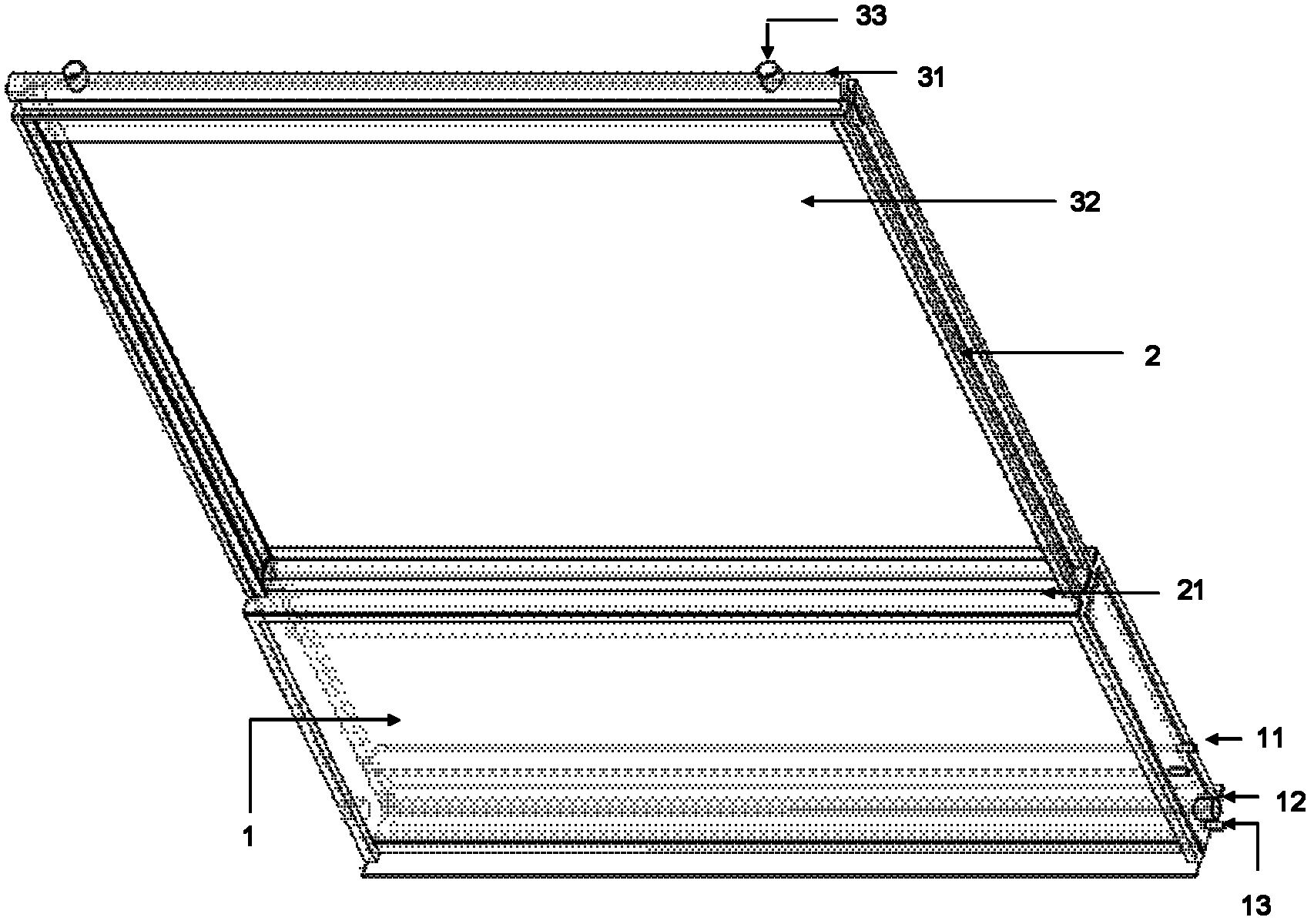 Photobioreactor capable of realizing high-efficiency carbon dioxide immobilization