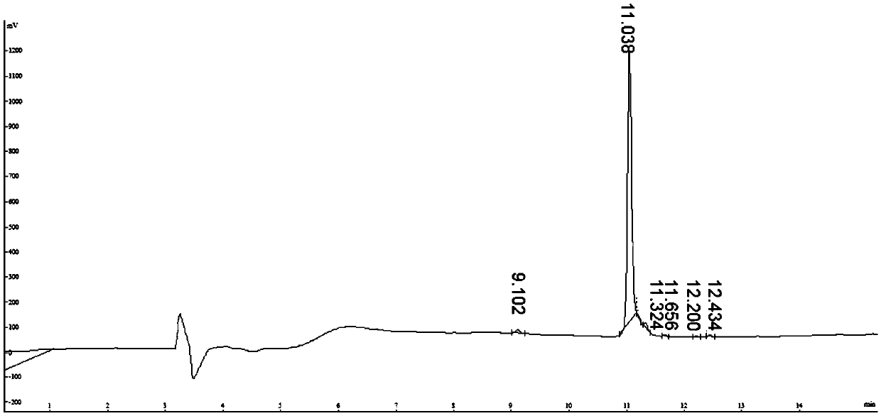 Four-branch polypeptide and application thereof