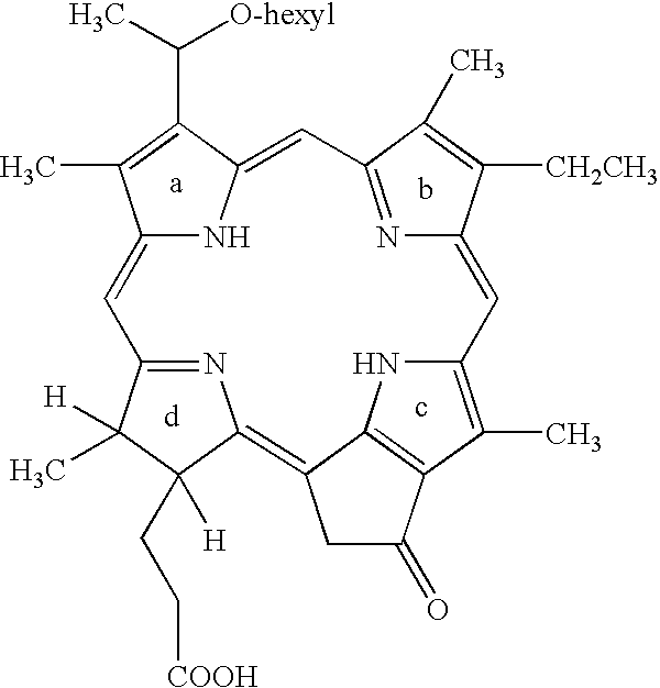 Therapeutic hpph dosage for pdt