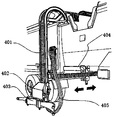 Unmanned operation system of sanitation vehicle