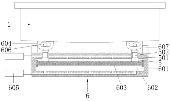 Ship engine compartment raft frame