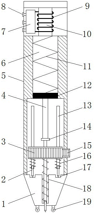 Mechanical drawing line drawing pencil for drawing different line widths and line types