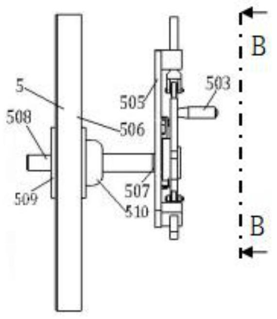 A kind of replacement tool and method for sealing ring of aircraft transfer section