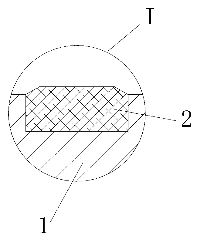 Sealing ring used for tieback plug