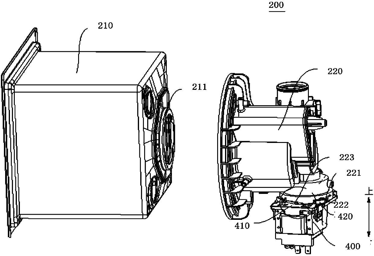 Sink-type dishwasher and washing control method thereof