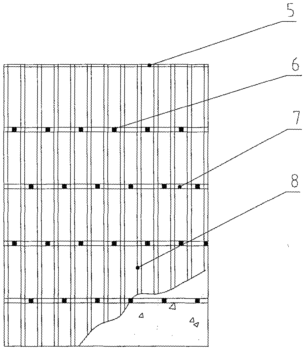 Construction technology of recyclable steel pipe pile without grouting