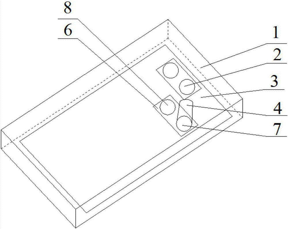 Terminal device comprising laser indicator and control method