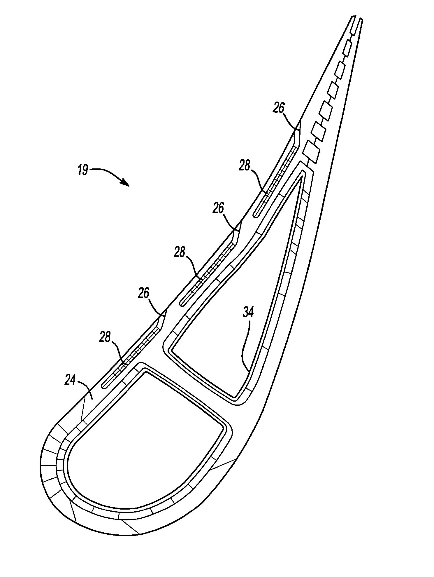 Turbine airfoil with improved cooling