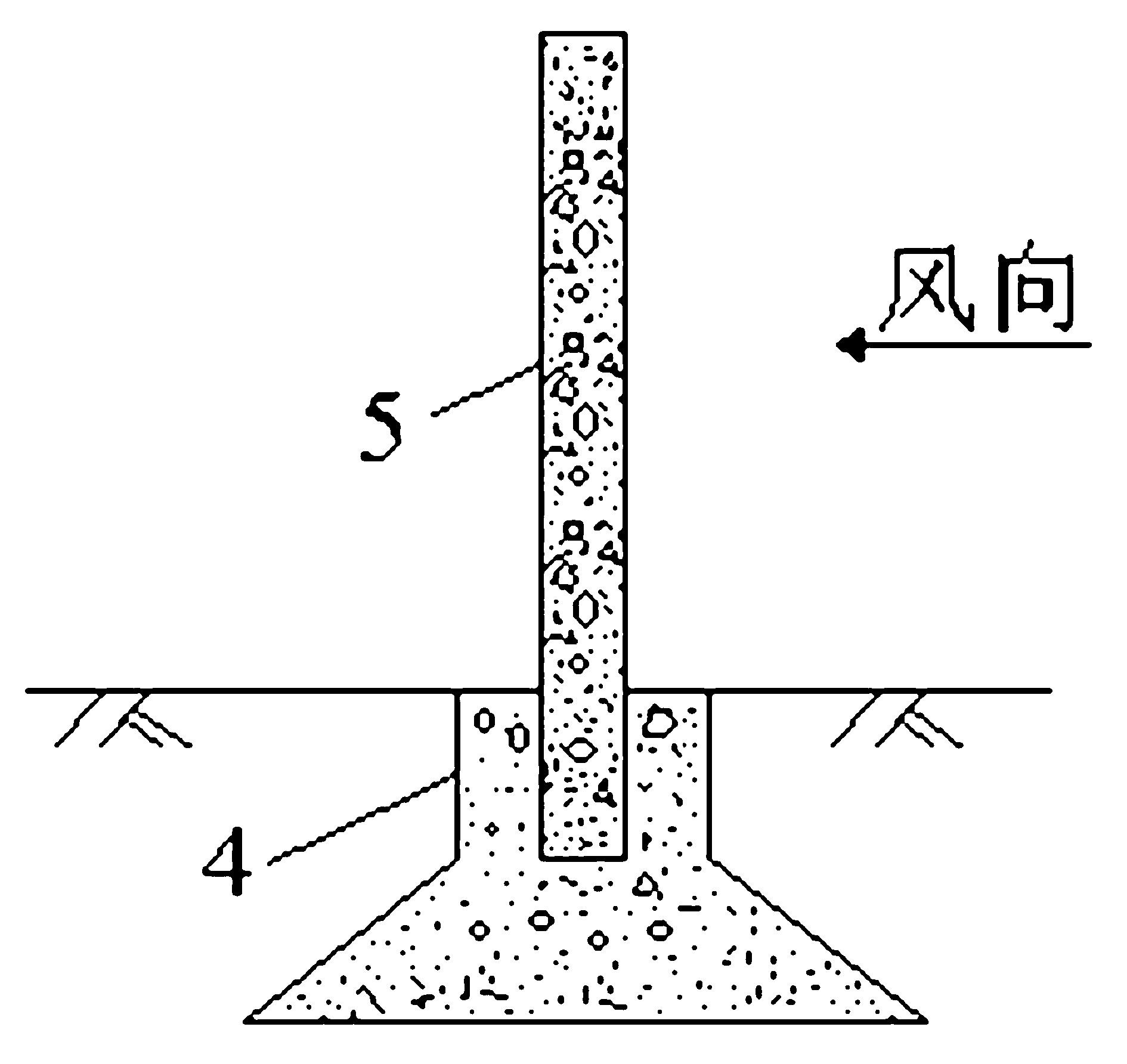 Spliced three-dimensional sand blocking fence