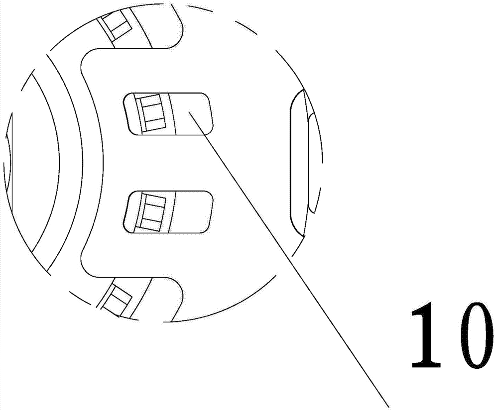 Universal wheel with brake device