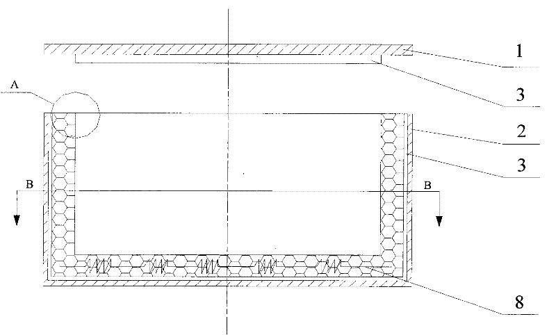 Heat accumulating type food heat-preservation device with metal porous structure