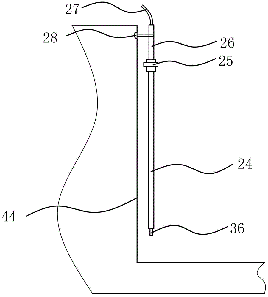 Leather dyeing machine