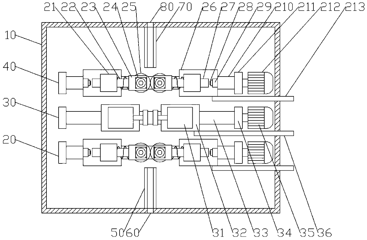 Polishing device of scraper