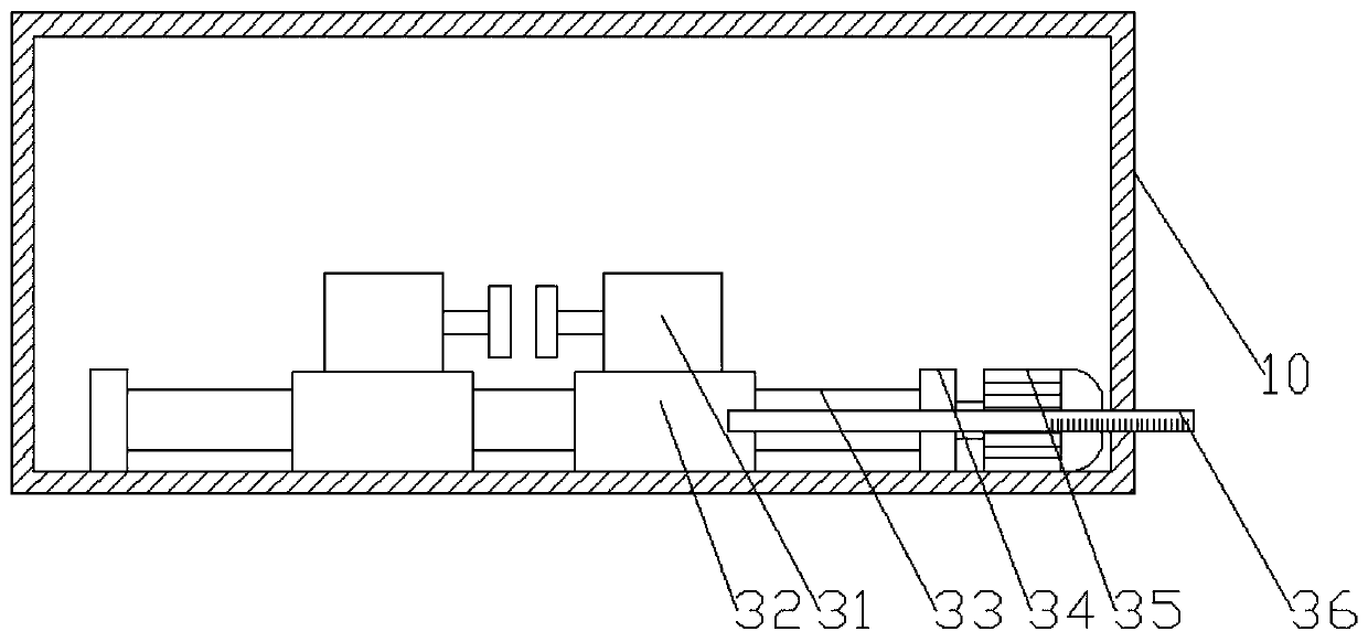 Polishing device of scraper