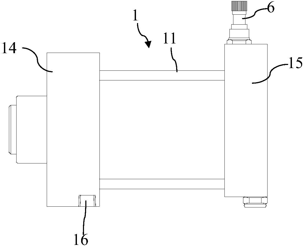 Air cylinder of welding gun