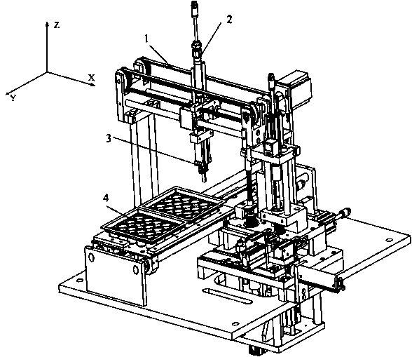 Manipulator conveying device used for automatic detection of commutator