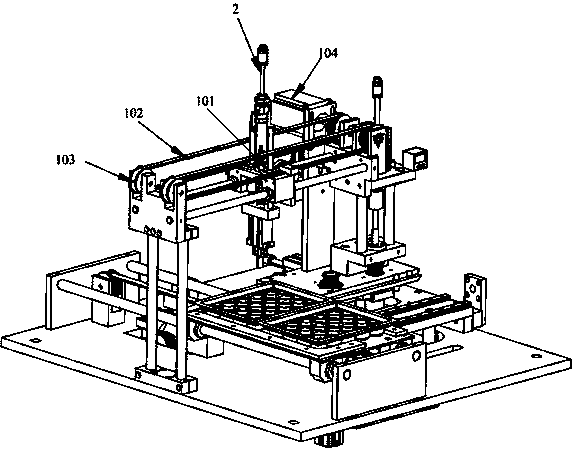 Manipulator conveying device used for automatic detection of commutator