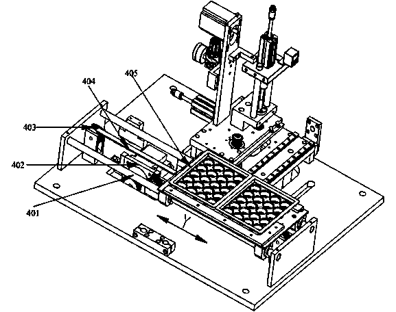 Manipulator conveying device used for automatic detection of commutator