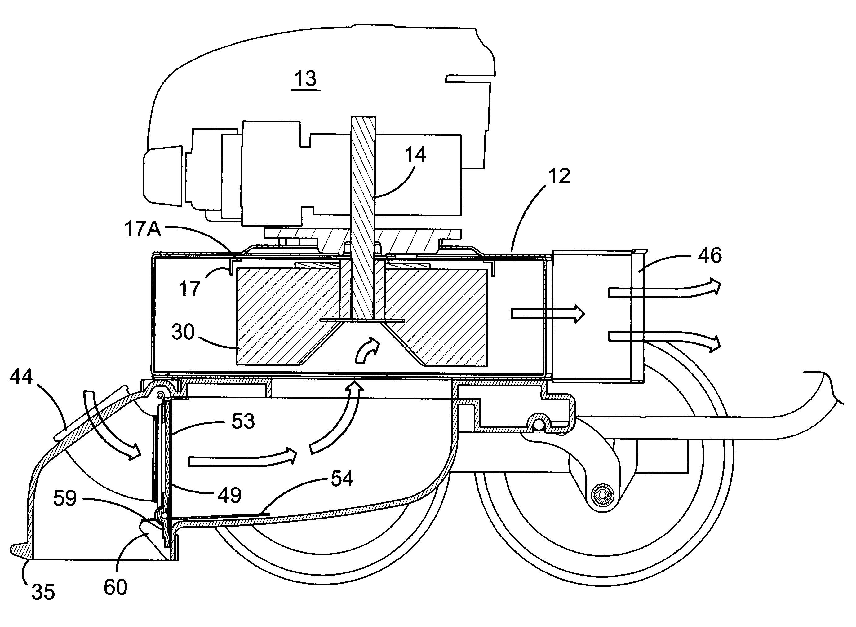 Dual mode outdoor vacuum