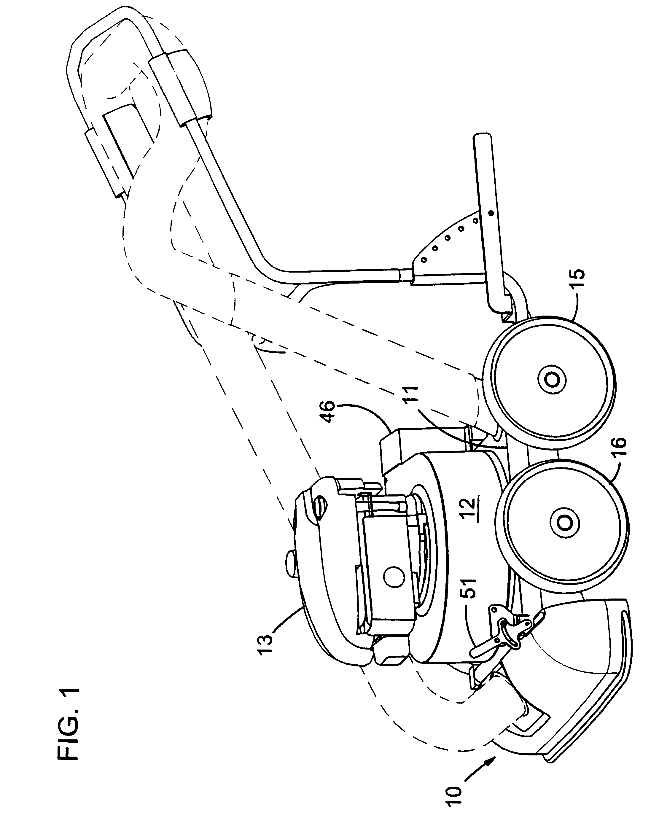 Dual mode outdoor vacuum