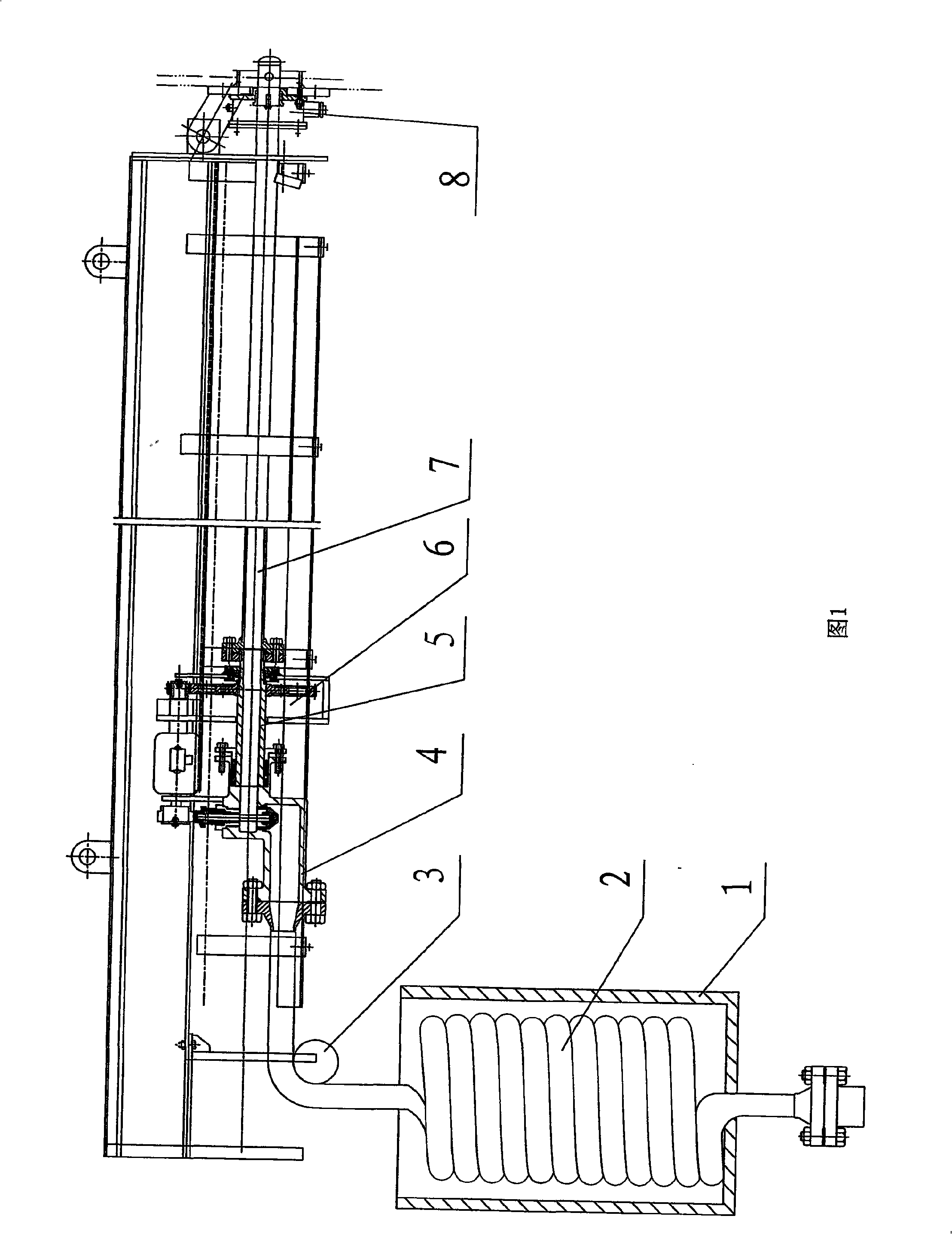 Novel non-leakage synchronous expansion steam lance