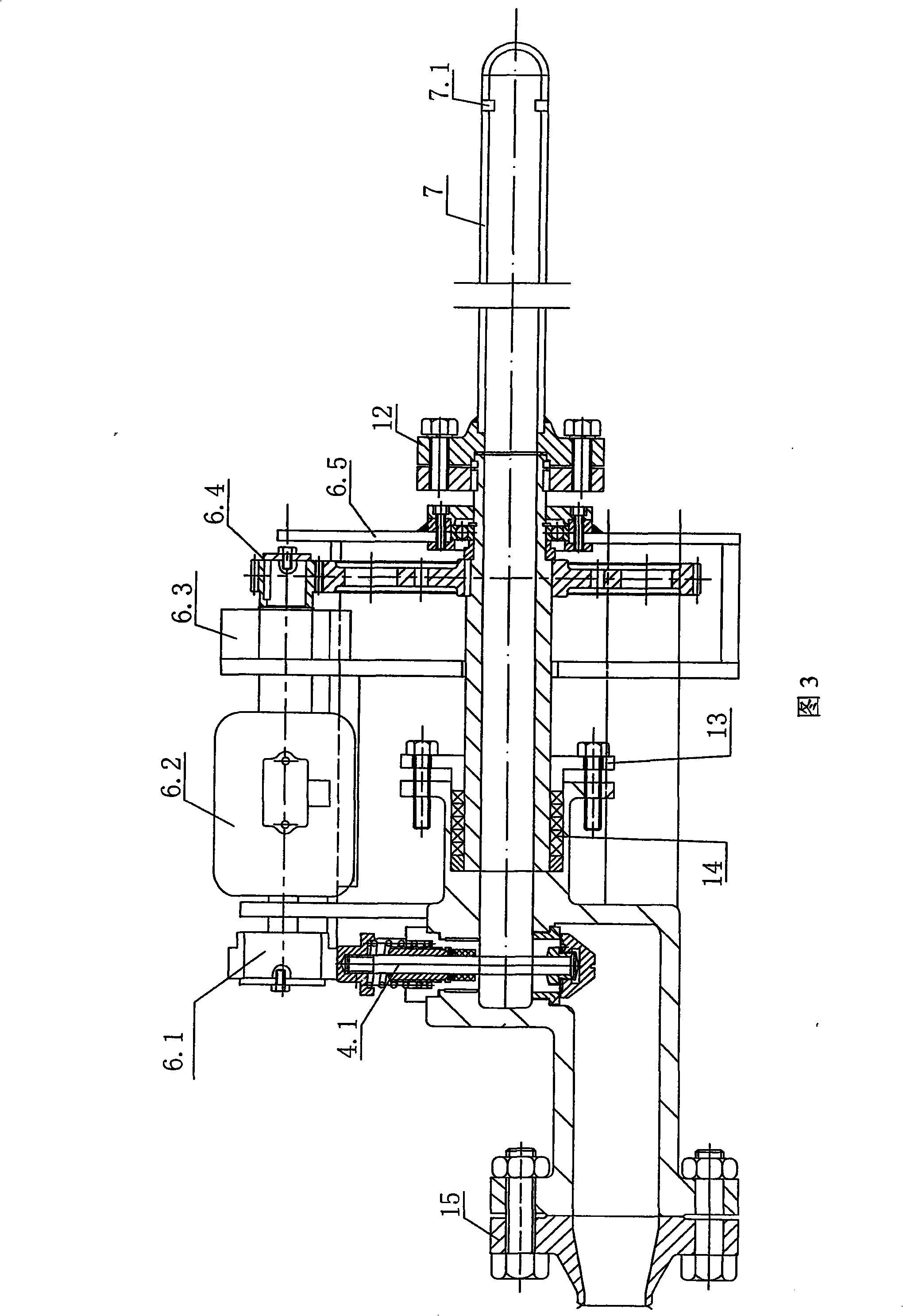 Novel non-leakage synchronous expansion steam lance