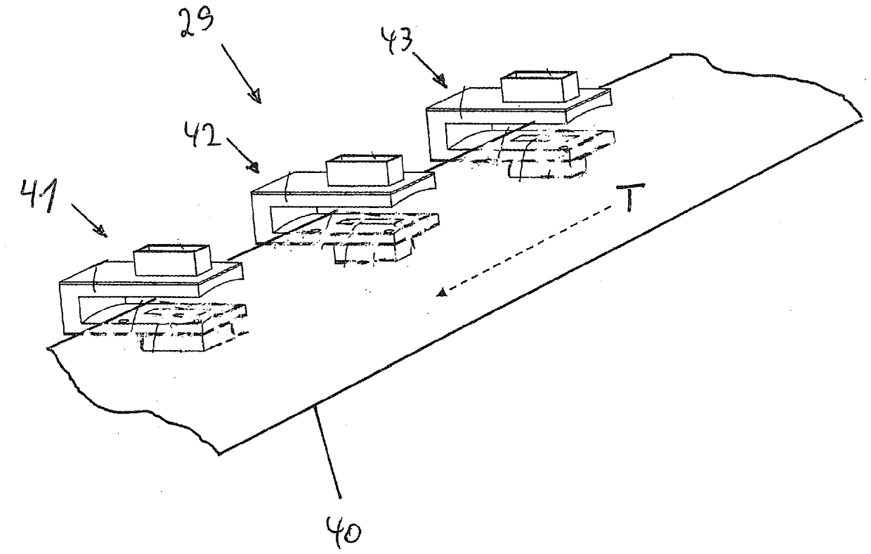 Device and method for determining the proportion of at least one additive in a substance containing tobacco, and tobacco-processing industry machine