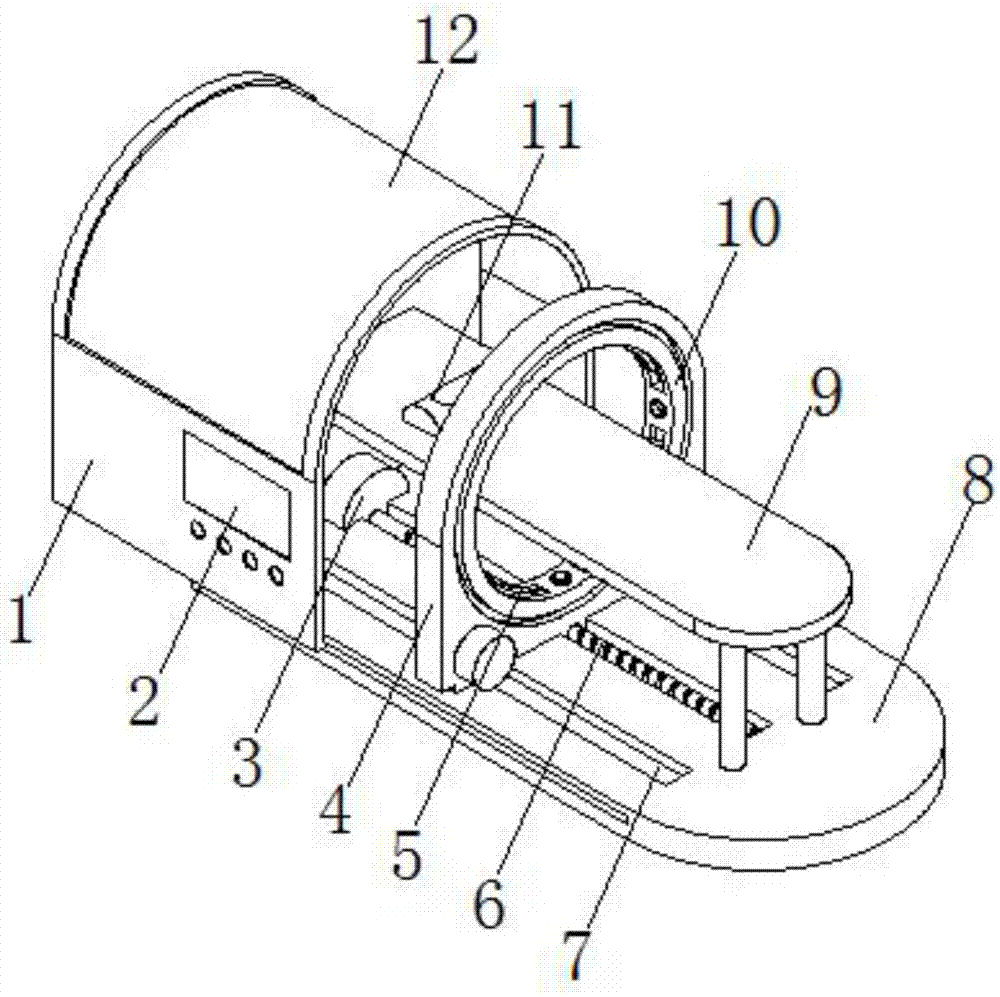 Intelligent CT scanning machine