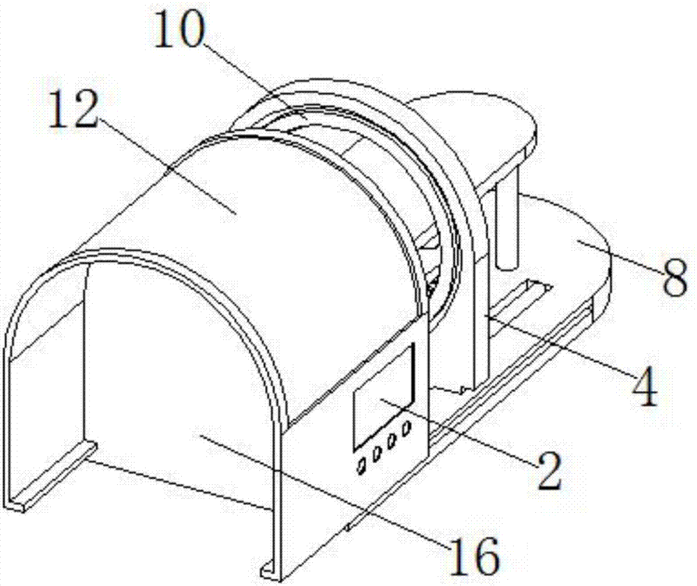 Intelligent CT scanning machine