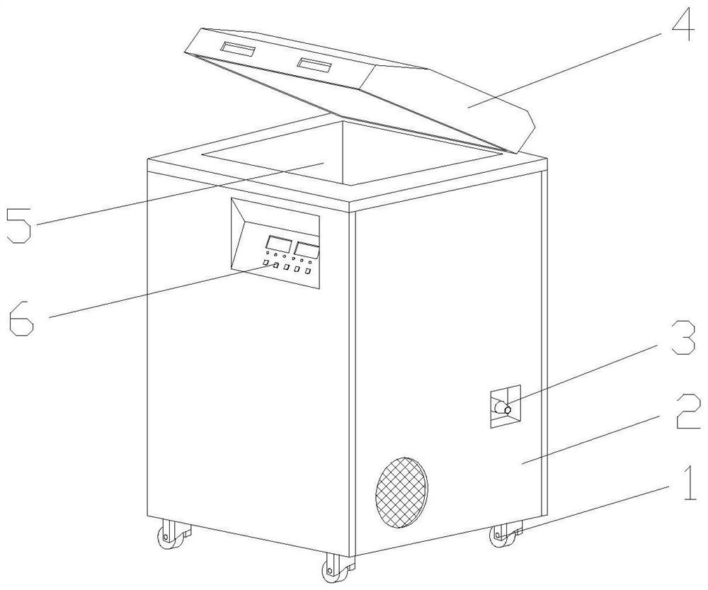 A wafer cleaning machine for physiotherapy instrument production