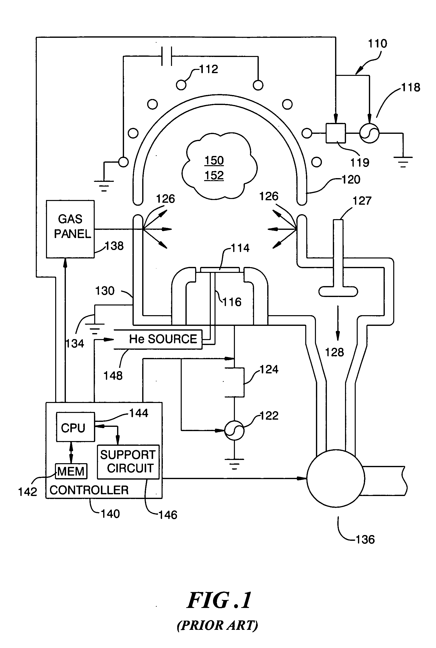 Method of plasma etching of high-K dielectric materials with high selectivity to underlying layers