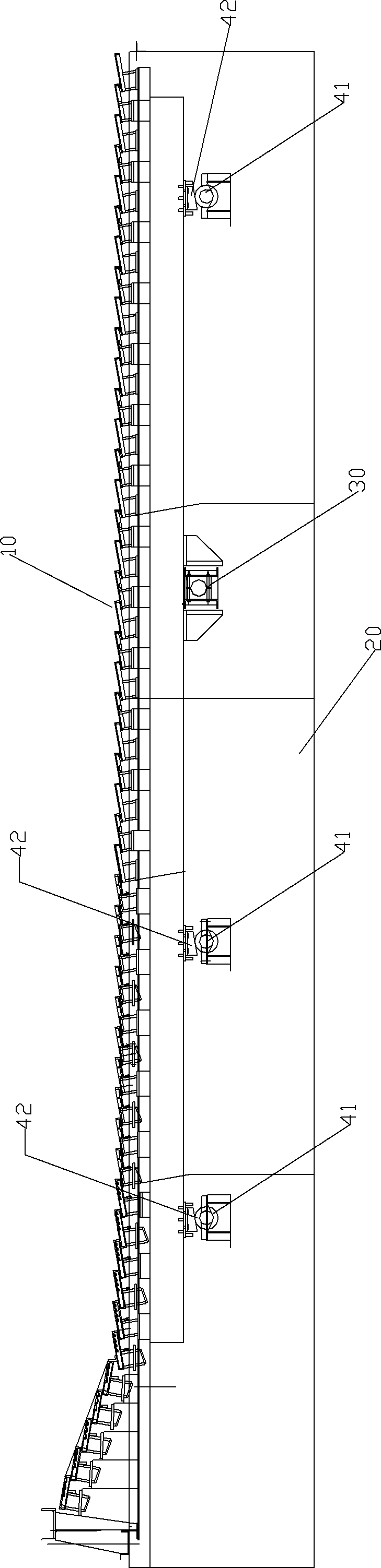 Novel grate type cooler