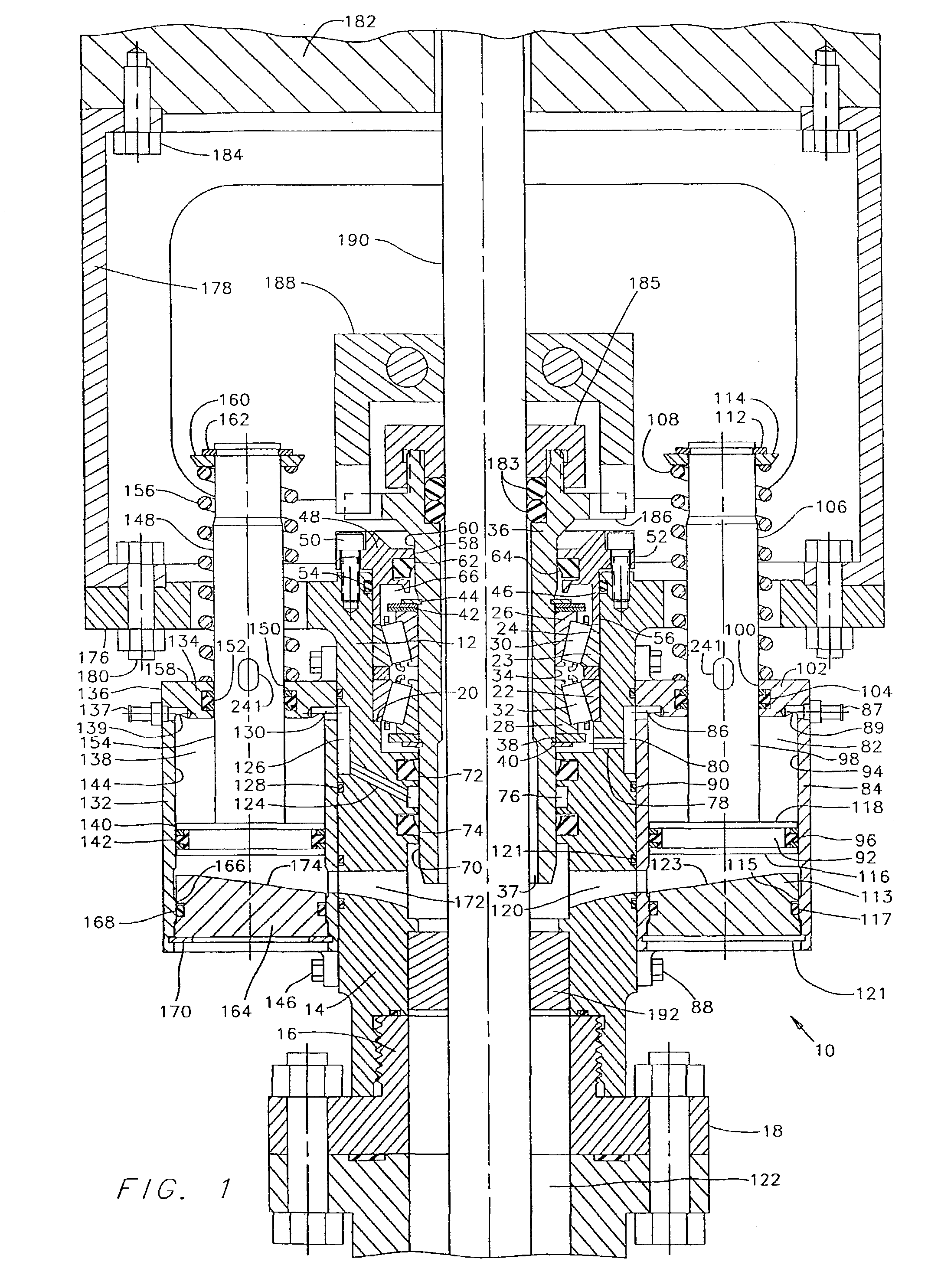 Rotary sealing device