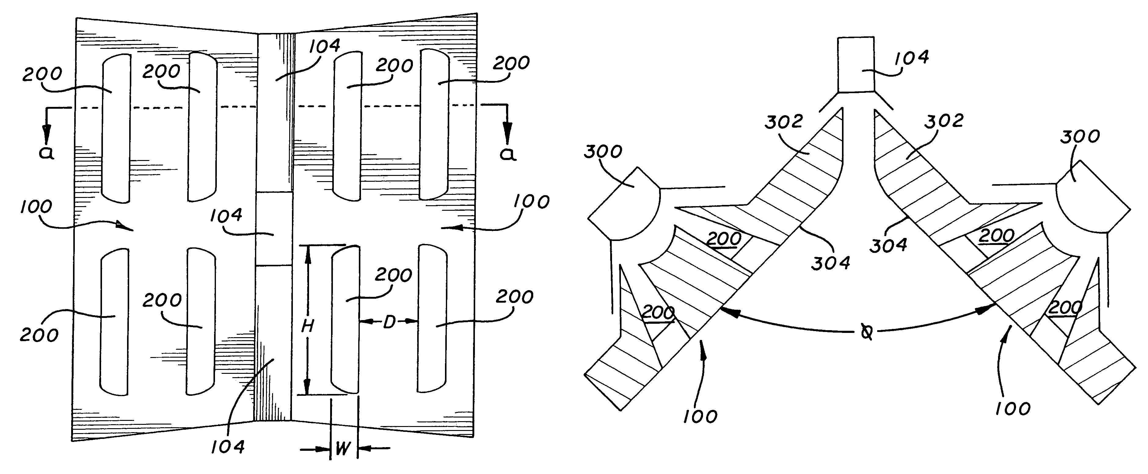 System for integrating mid-range and high-frequency acoustic sources in multi-way loudspeakers