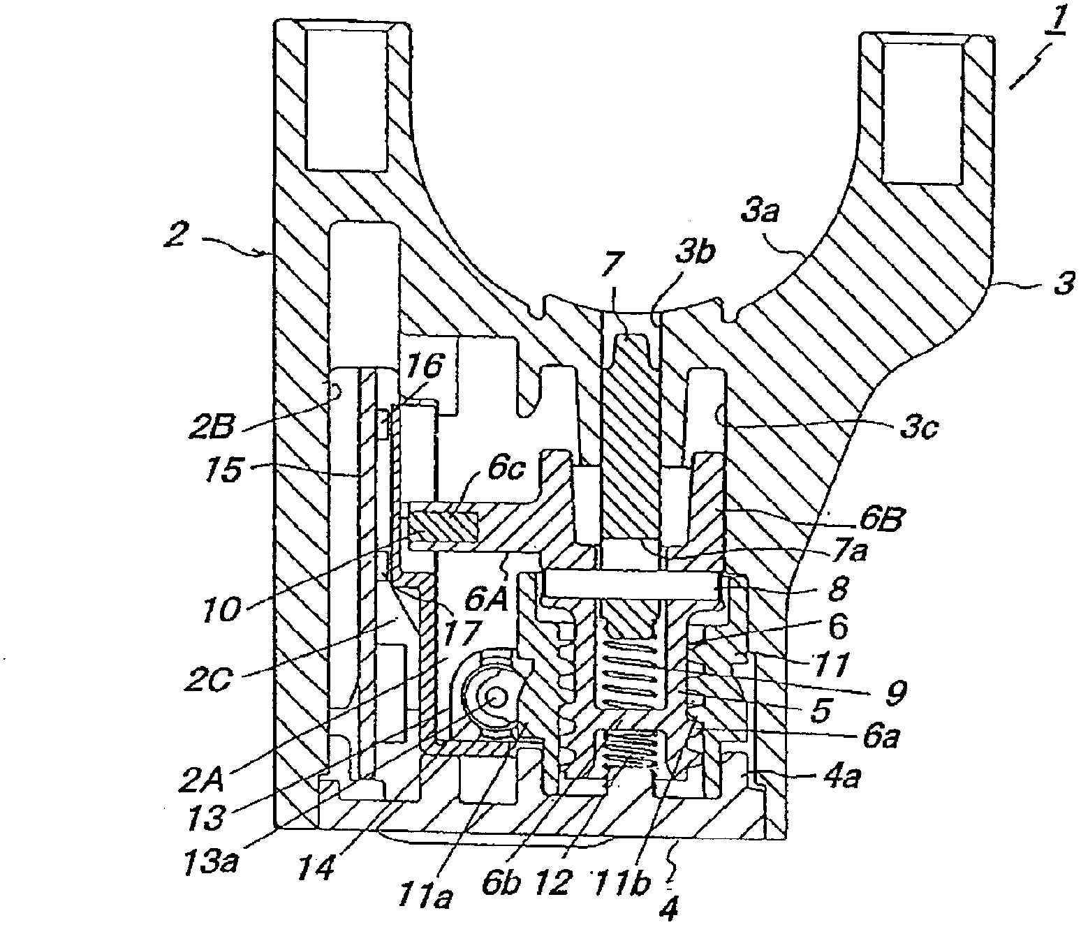 Electric steering lock device