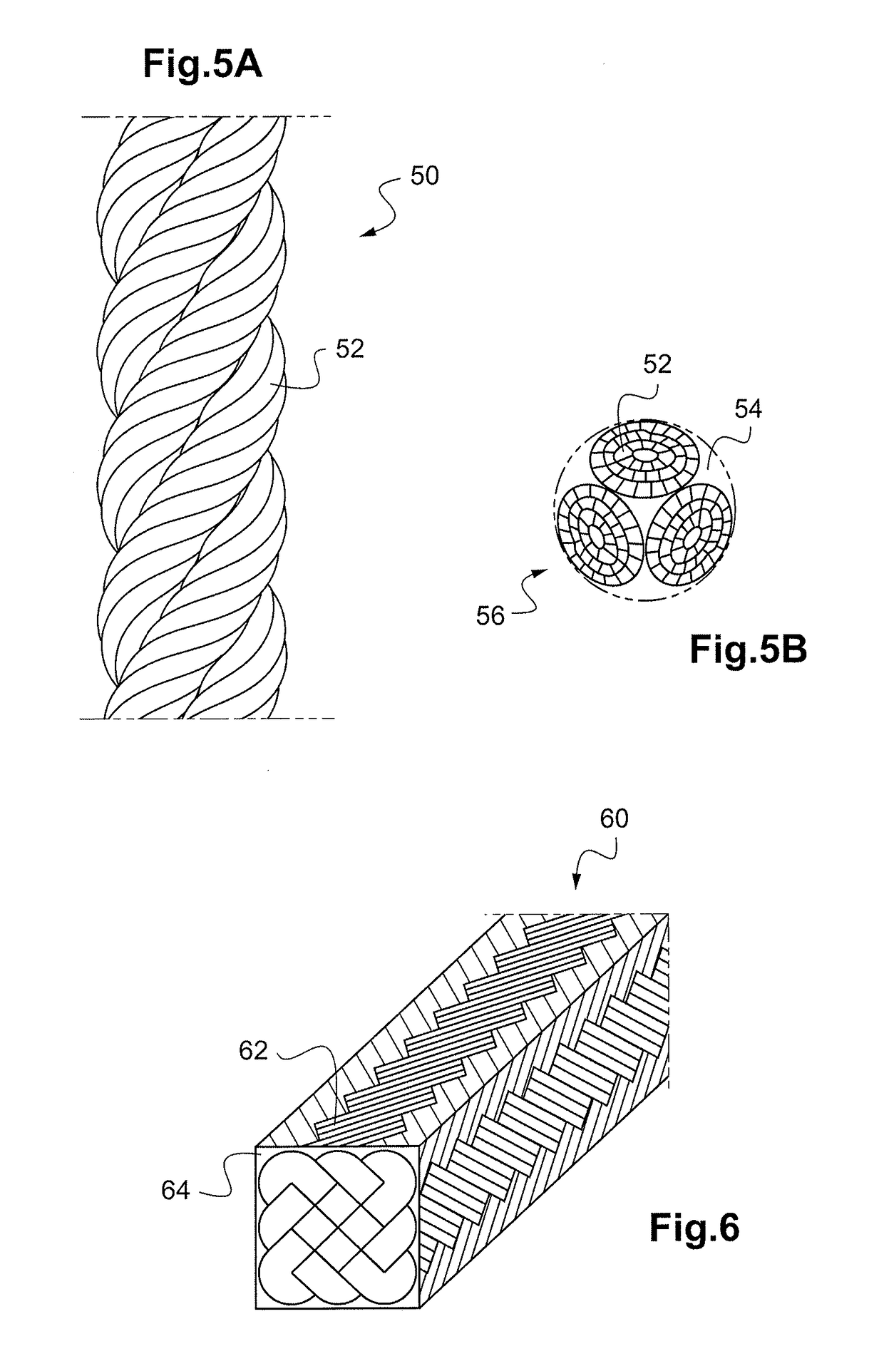 Tubular pipe with a composite holding strip