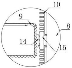 Cleaning device for part machining