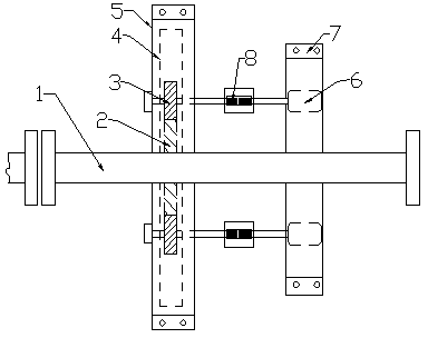 Automotive transmission shaft rotation generating set