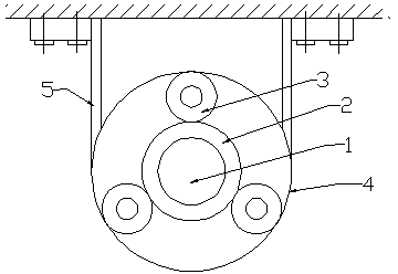 Automotive transmission shaft rotation generating set