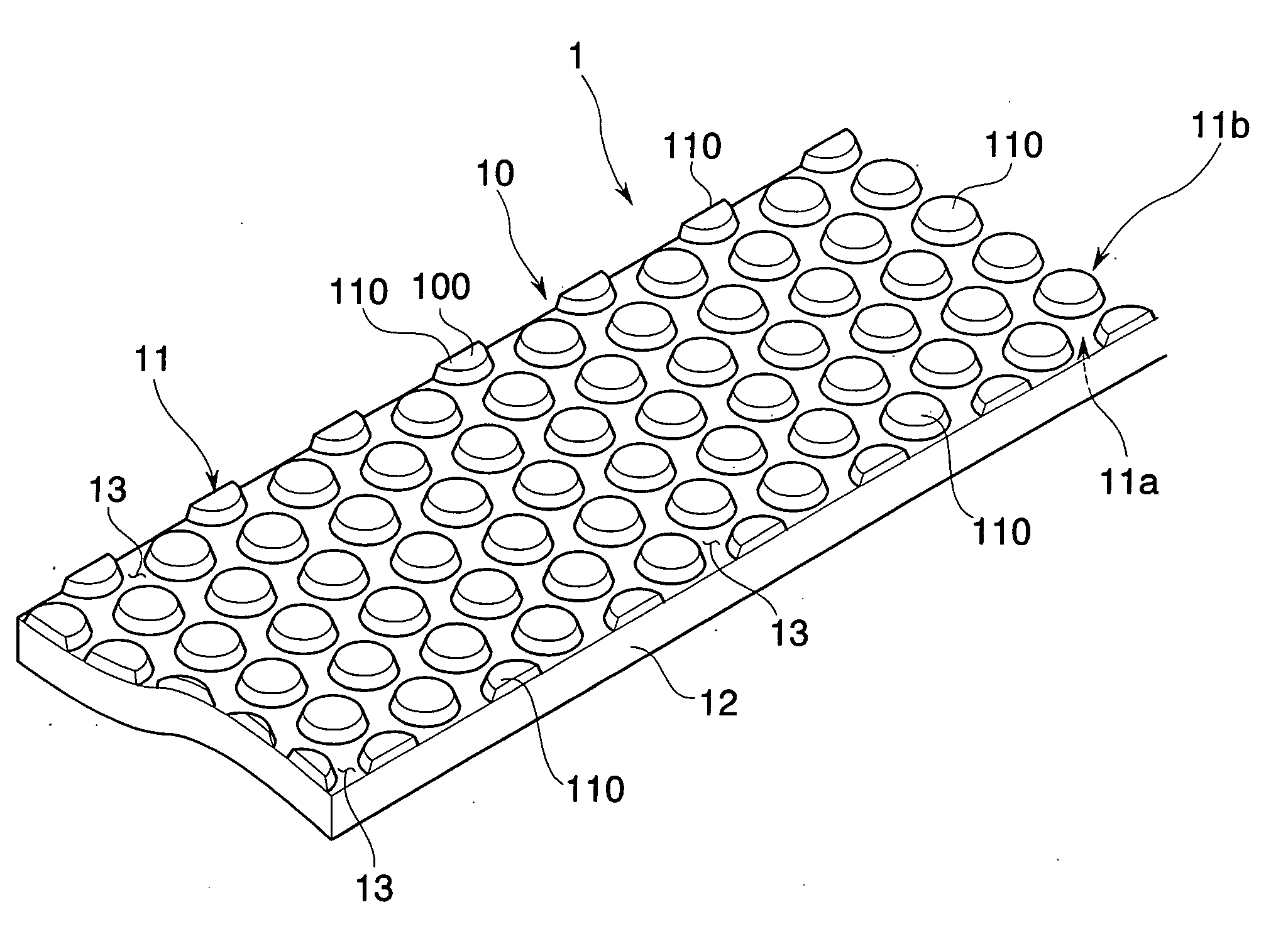 Adhesive product and transferring instrument