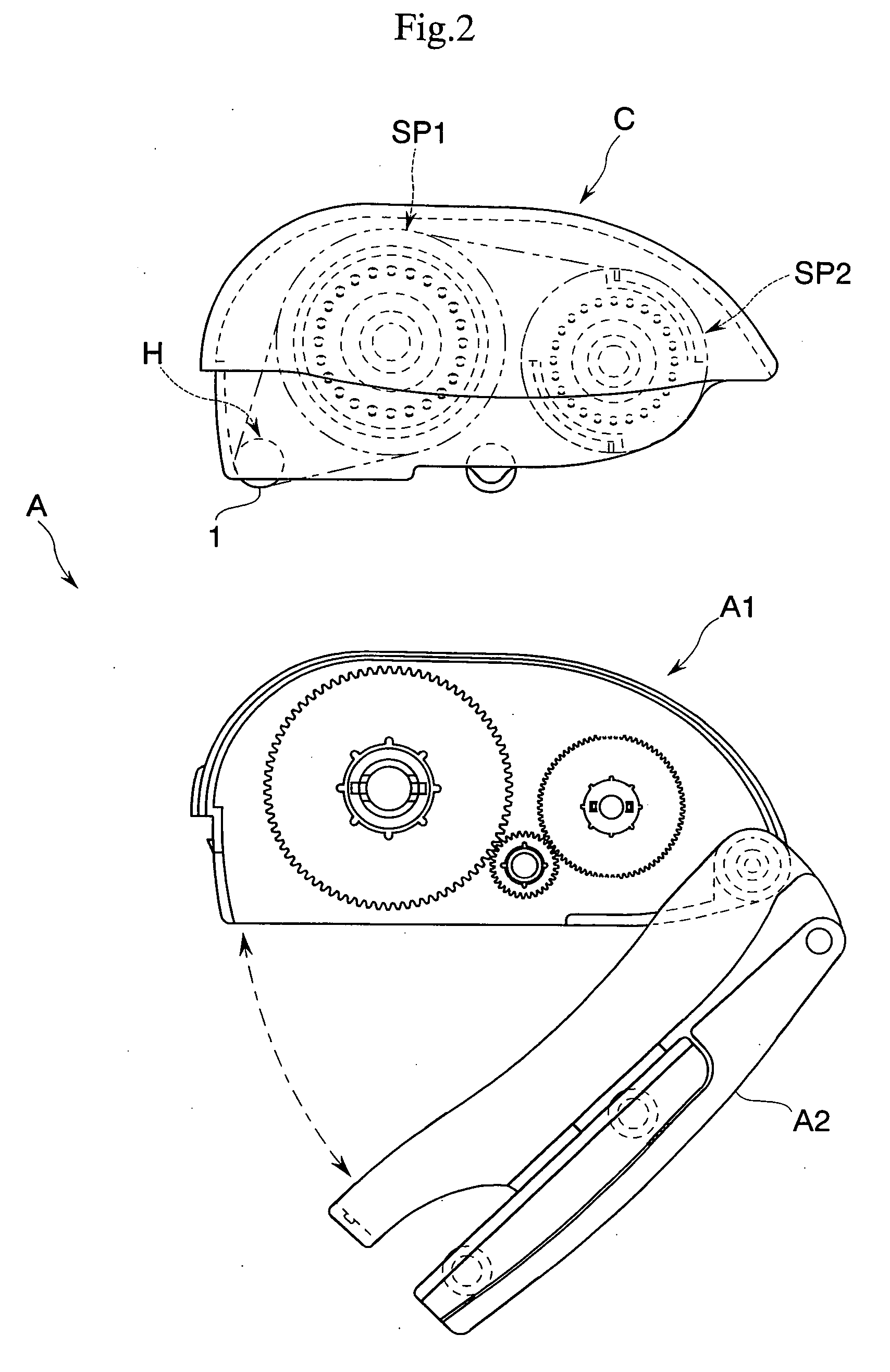 Adhesive product and transferring instrument