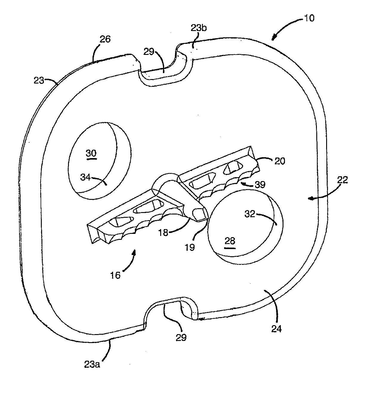 Mounting Devices for Fixation Devices and Insertion Instruments Used Therewith