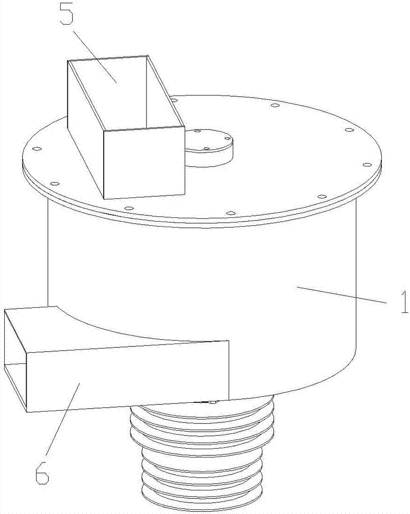 Vertical garbage pulverizer