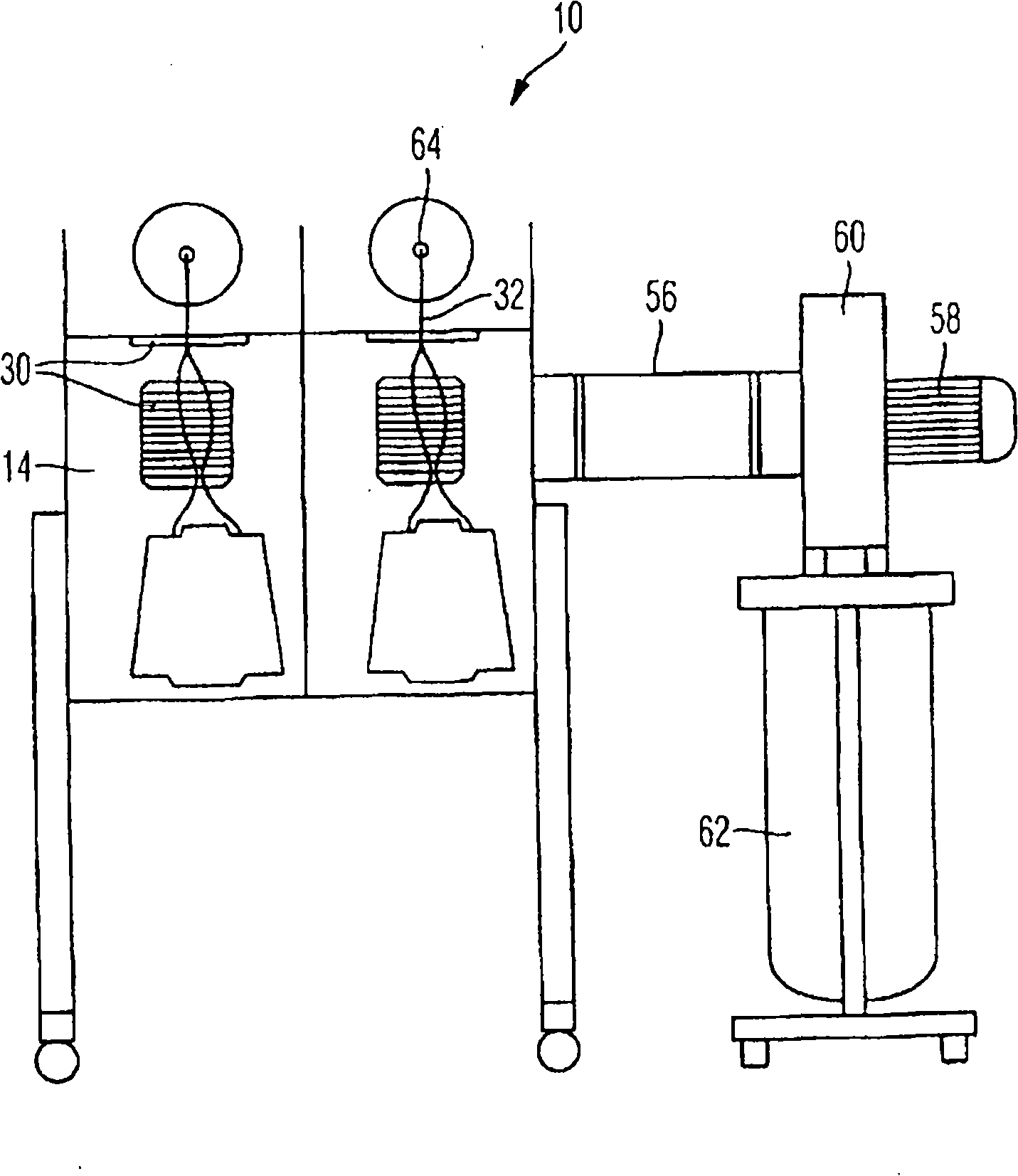 Cleaning device for looms